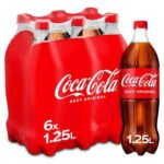 COCA COLA PET 1.25 x 6