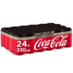 COCA COLA ZERO LATA NACIONAL 33CL X 24