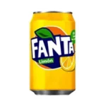Fanta Limón. Lata 33 cl. Pack 9 unidades
